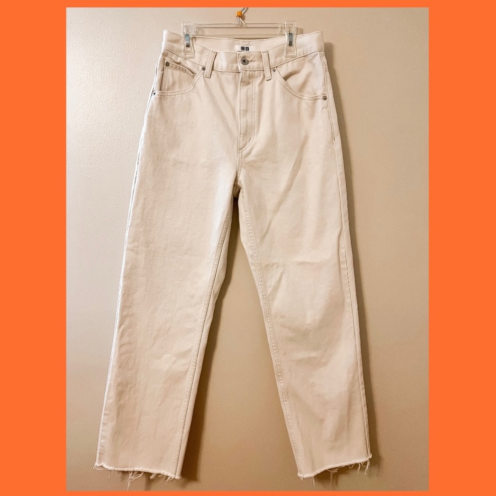 Uniqlo Women’s Cream Jeans
